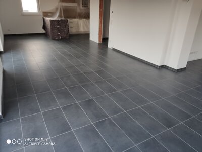 Kompletní zhotovení podlah z keramiky rodiný dům Plzeň